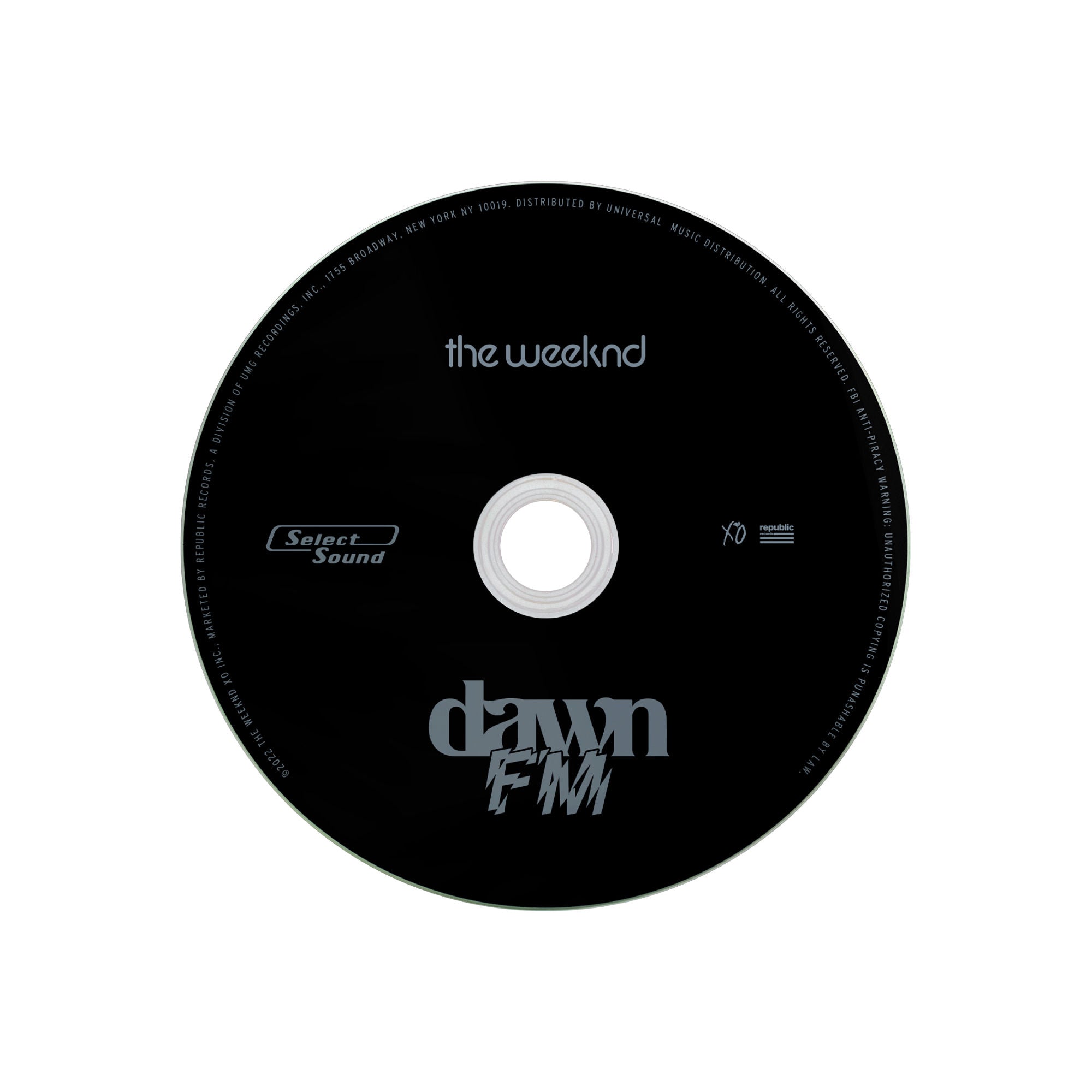 THE WEEKND Dawn FM Clean Lyrics CD Take My Breath SACRIFICE Less Than Zero  1011 602445418398