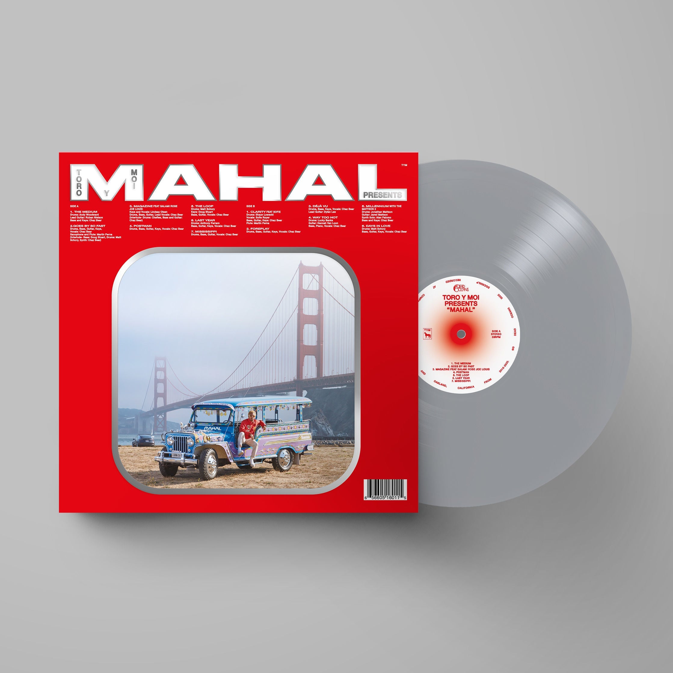 Mahal: Limited Edition Silver Vinyl LP + Signed Art Card