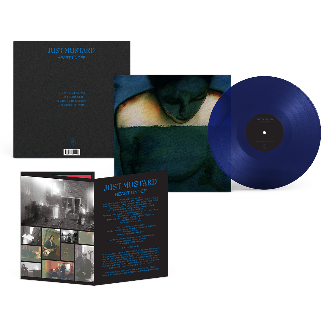 Heart Under: Limited Edition Transparent Blue Vinyl LP