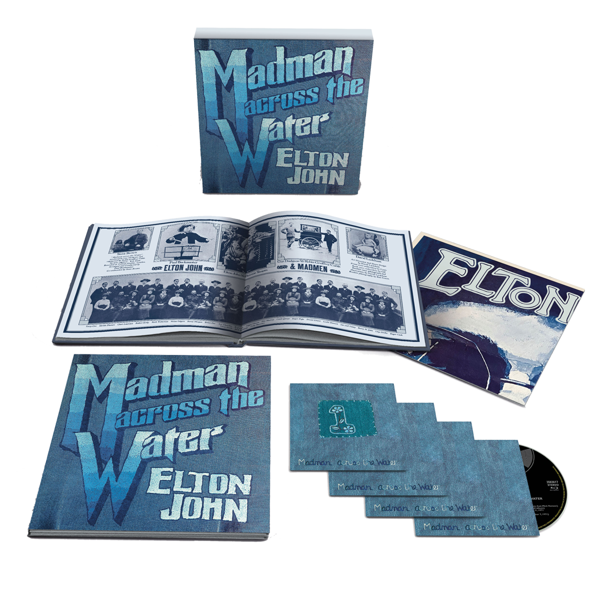 Elton John - Madman Across The Water (50th Anniversary): 3CD & Blu-Ray
