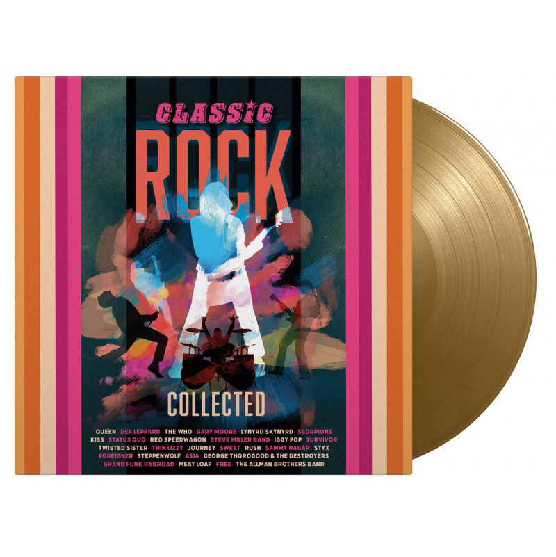 Classic Rock Collected: Limited Edition Gold Vinyl 2LP