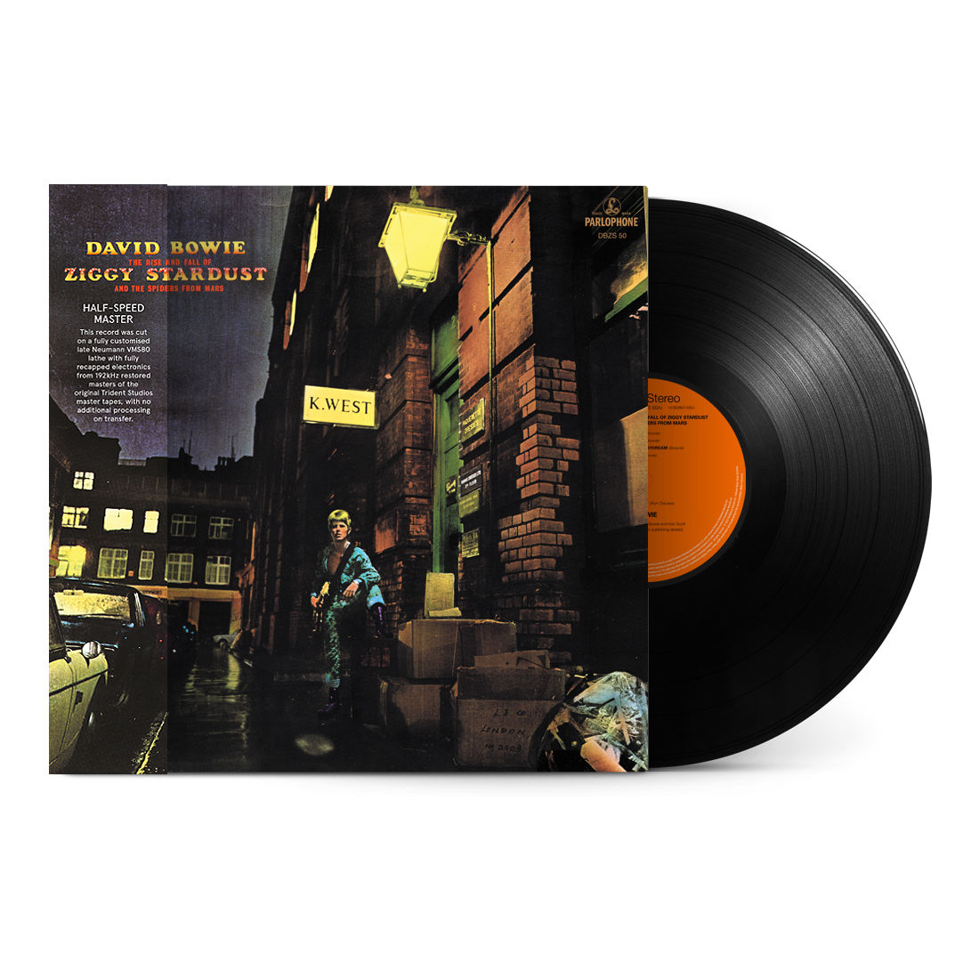 David Bowie - The Rise and Fall of Ziggy Stardust and the Spiders from Mars: 50th Anniversary Half Speed Master Vinyl LP