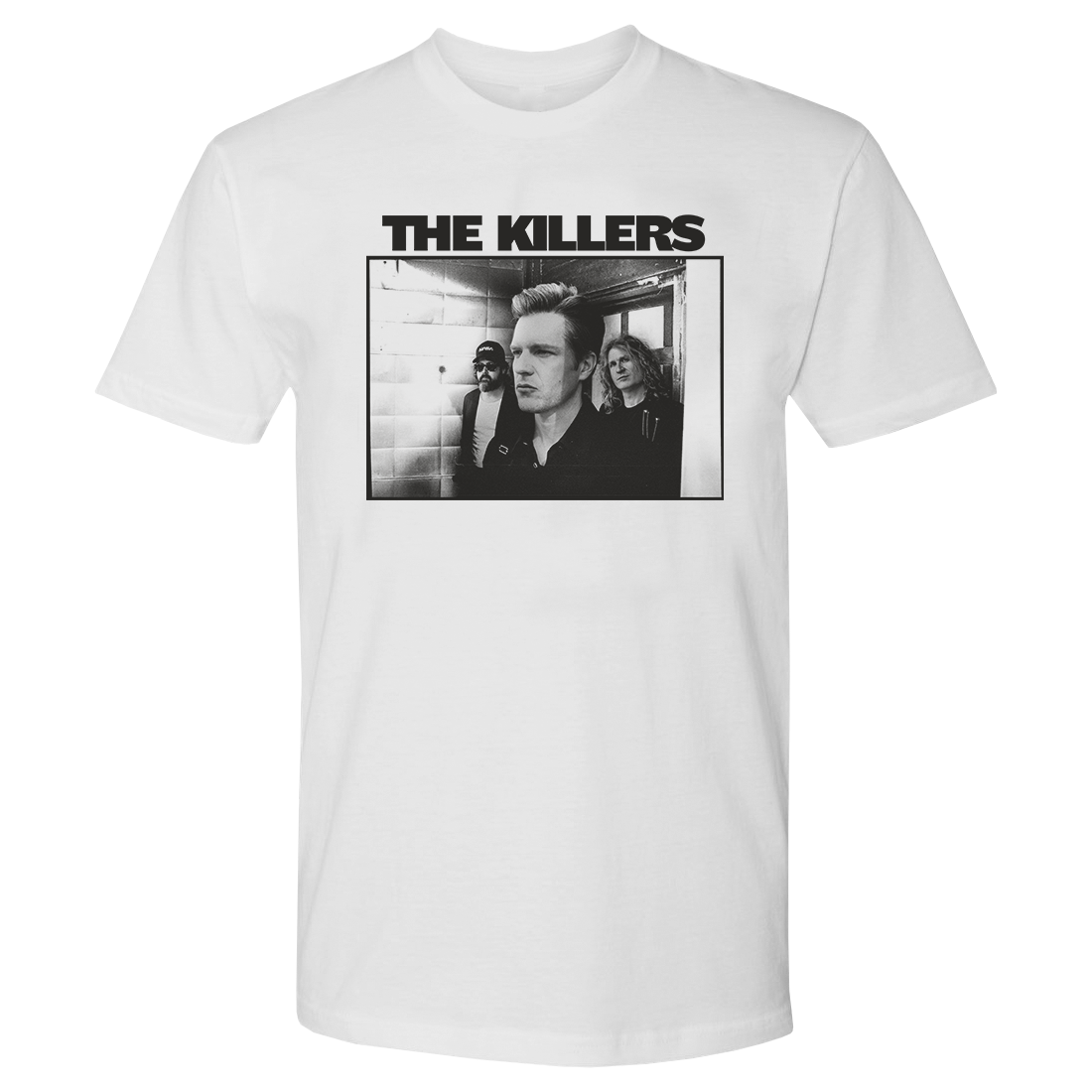 The Killers - White Wall Band T-shirt 