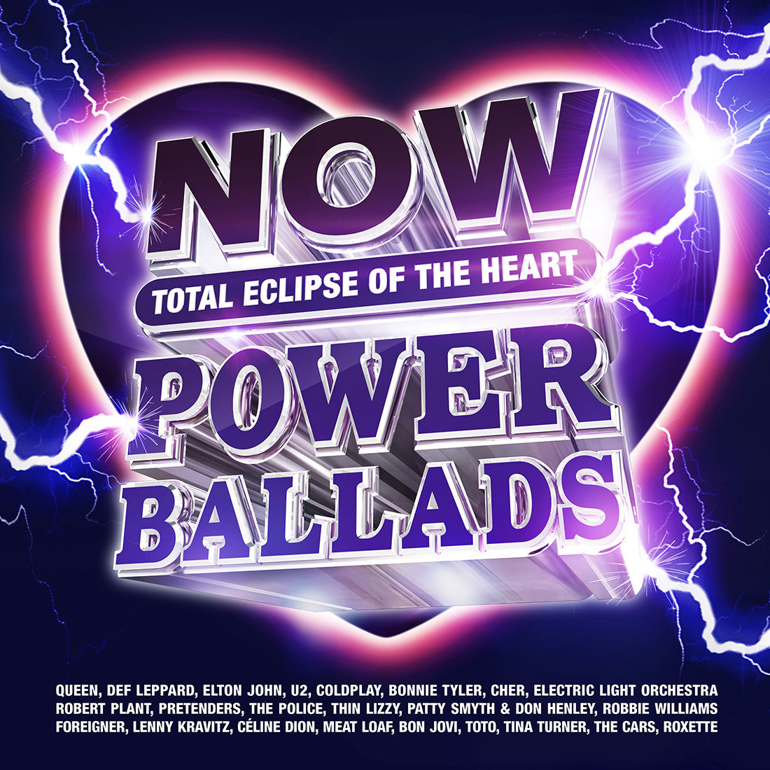 Various Artists - NOW That's What I Call Power Ballads: Total Eclipse Of The Heart (4CD)