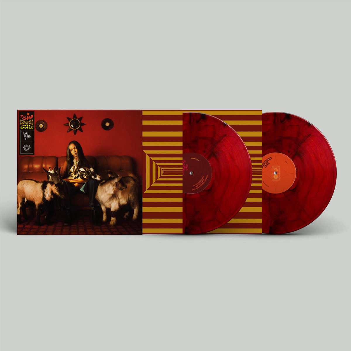 TSHA - Capricorn Sun: Limited Red Marbled Vinyl 2LP
