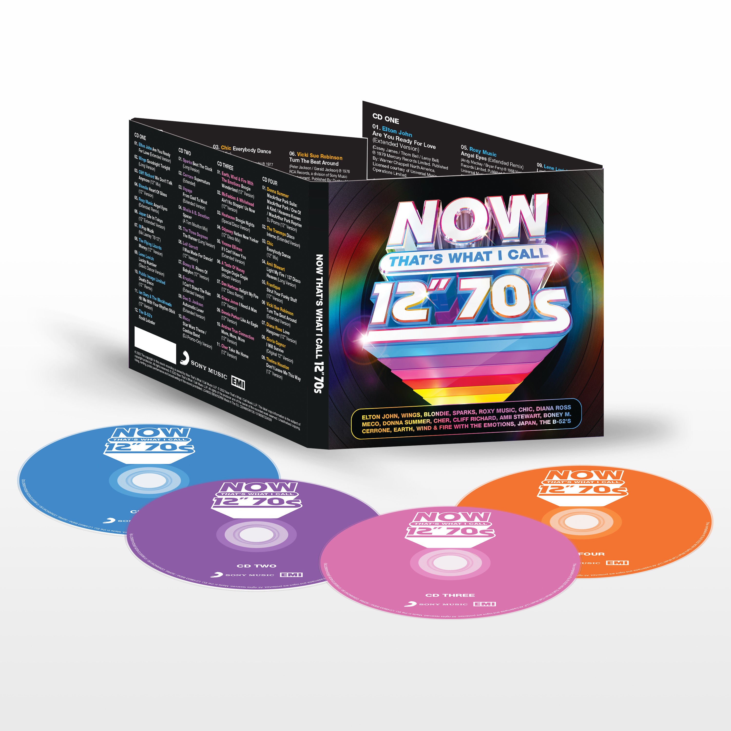 Various Artists - NOW That’s What I Call 12” 70s (4CD)