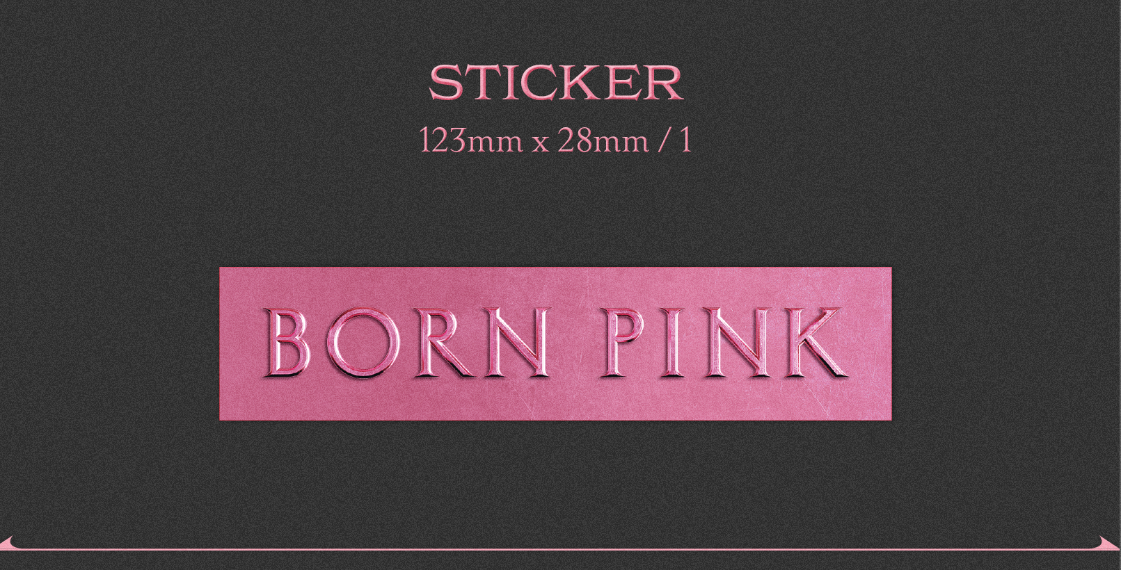 BLACKPINK - BORN PINK Exclusive Box Set - Pink Complete Edition﻿﻿