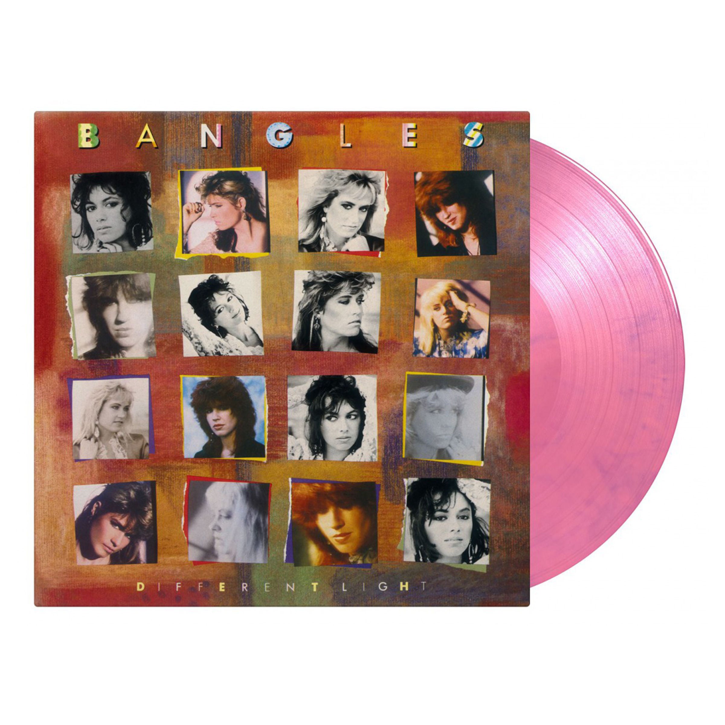 The Bangles - Different Light: Limited Edition Pink & Purple Marbled Vinyl LP