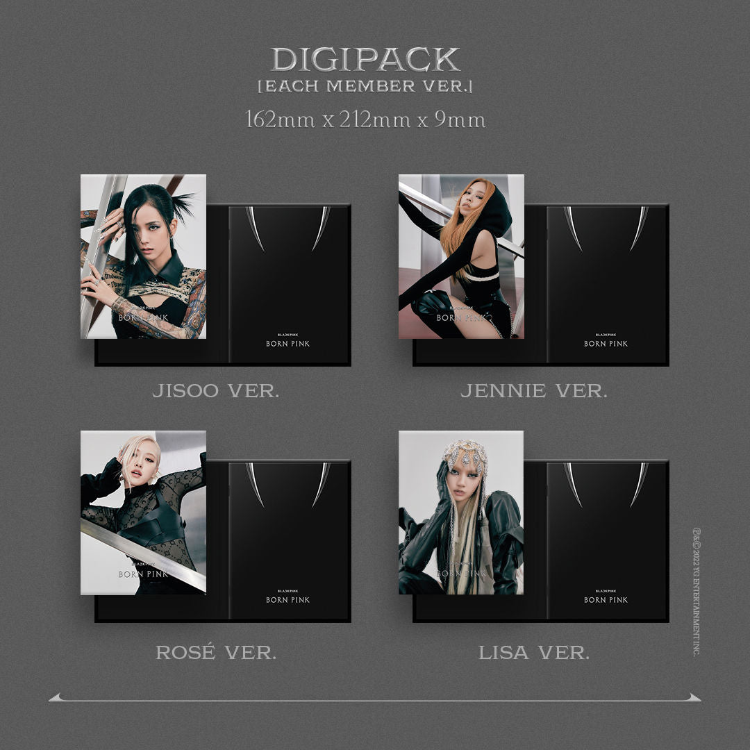 BLACKPINK - BORN PINK: International Digipack CD (Rosé) - Recordstore