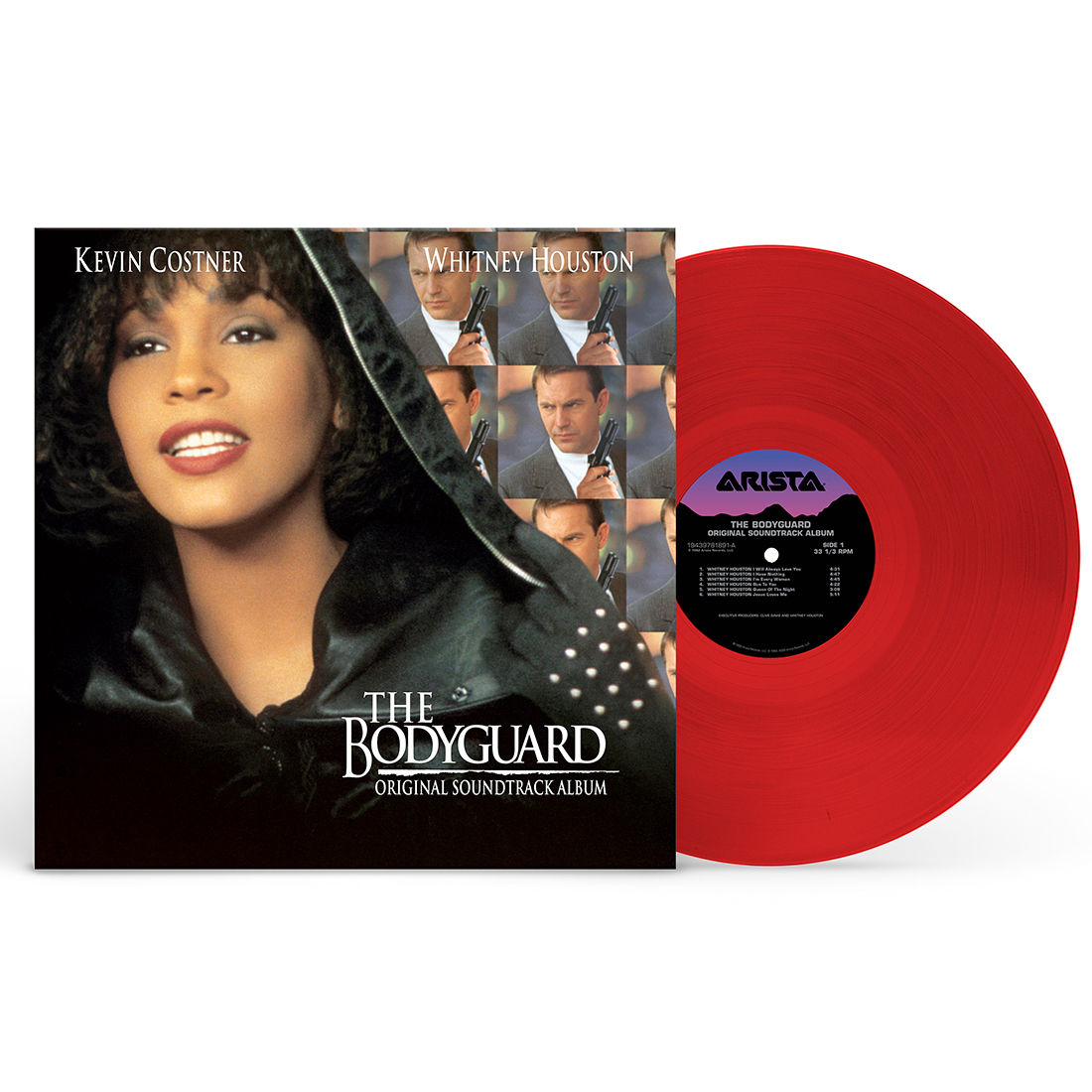 The Bodyguard: Limited Edition Red & Black Vinyl LP