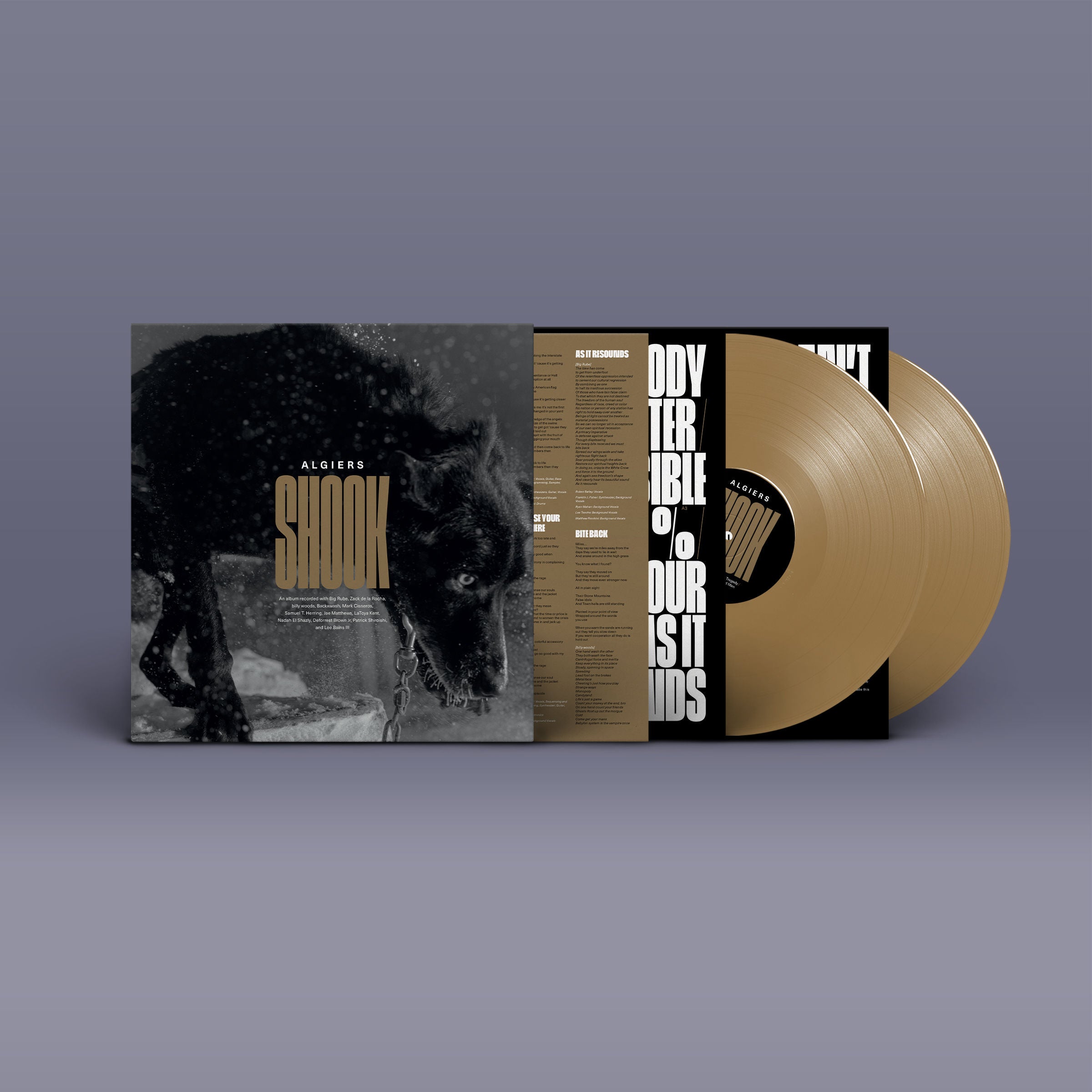 Algiers - Shook: Limited Gold Colour Vinyl 2LP