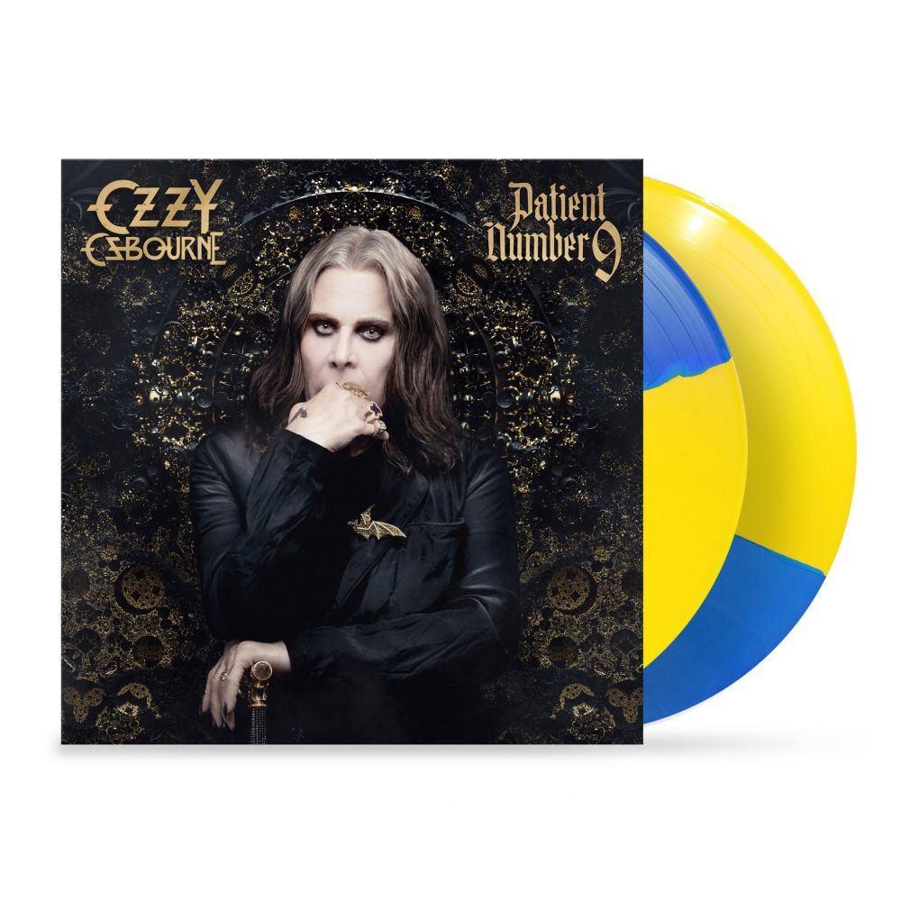 Ozzy Osbourne - Patient Number 9: Limited Edition Blue & Yellow Colour Vinyl 2LP