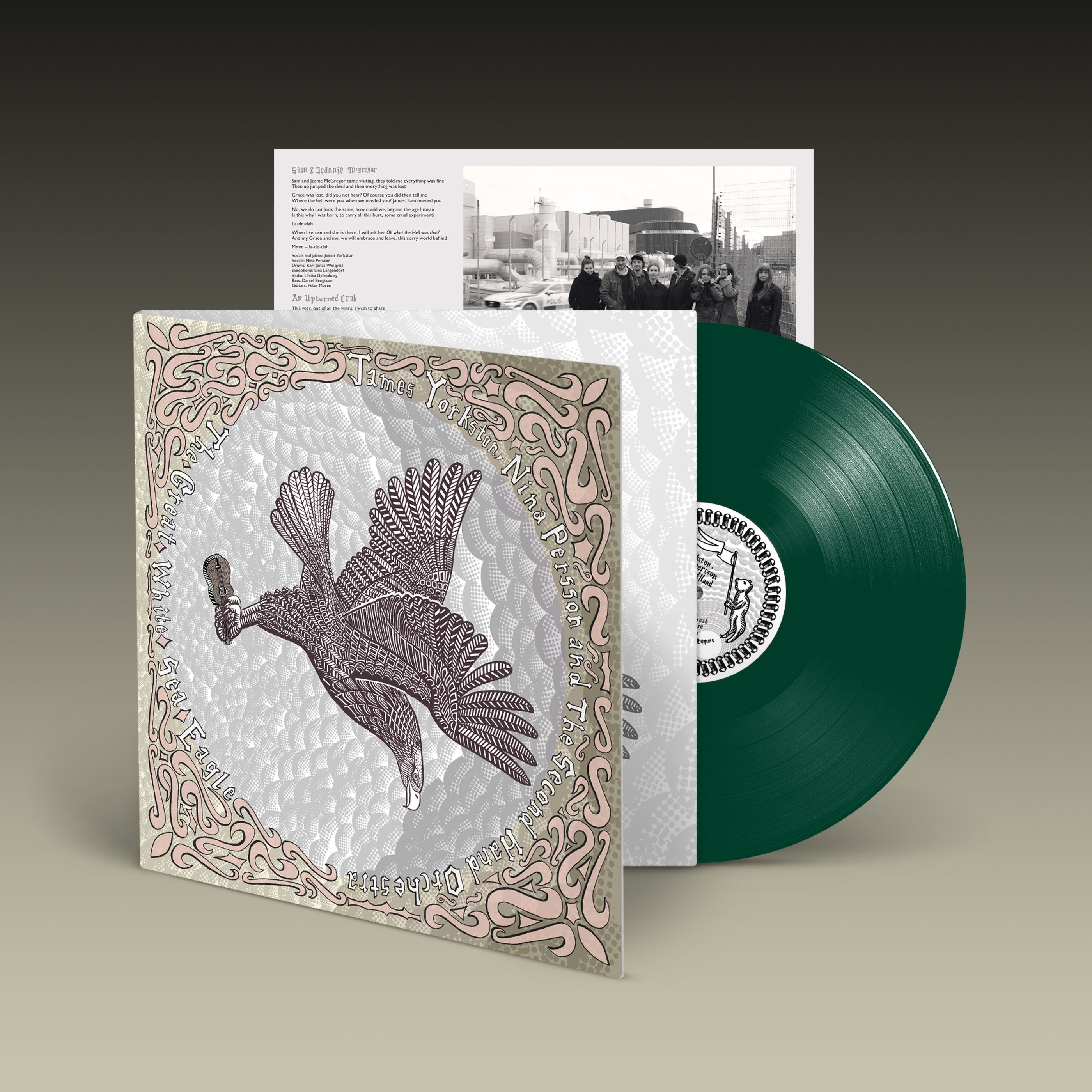 James Yorkston, Nina Persson, The Second Hand Orchestra - The Great White Sea Eagle: Limited Dark Green Vinyl LP