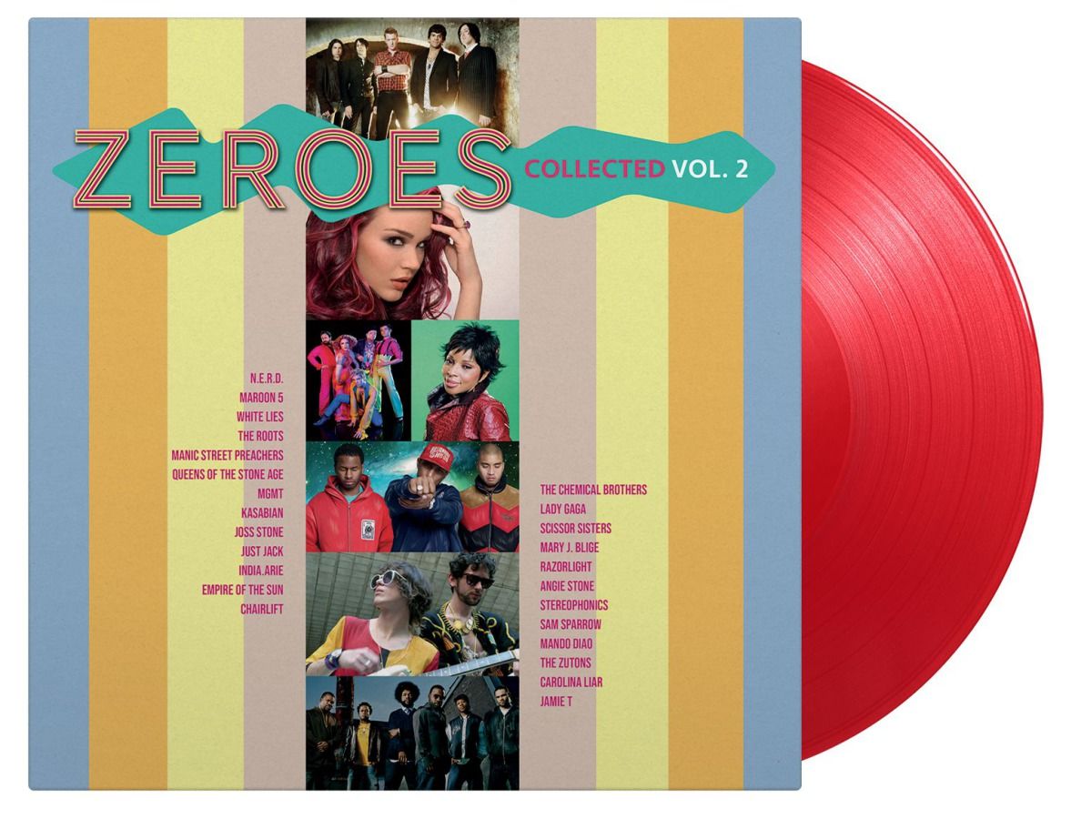 Various Artists - Zeroes Collected Vol. 2: Limited Edition Red Vinyl 2LP