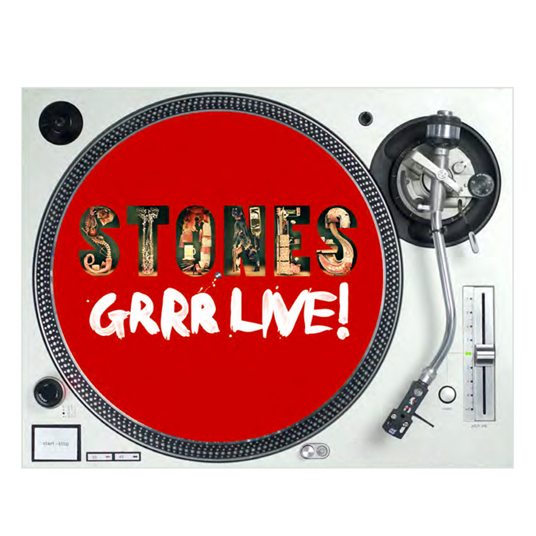 The Rolling Stones - Stones "GRRR!" Live Slipmat