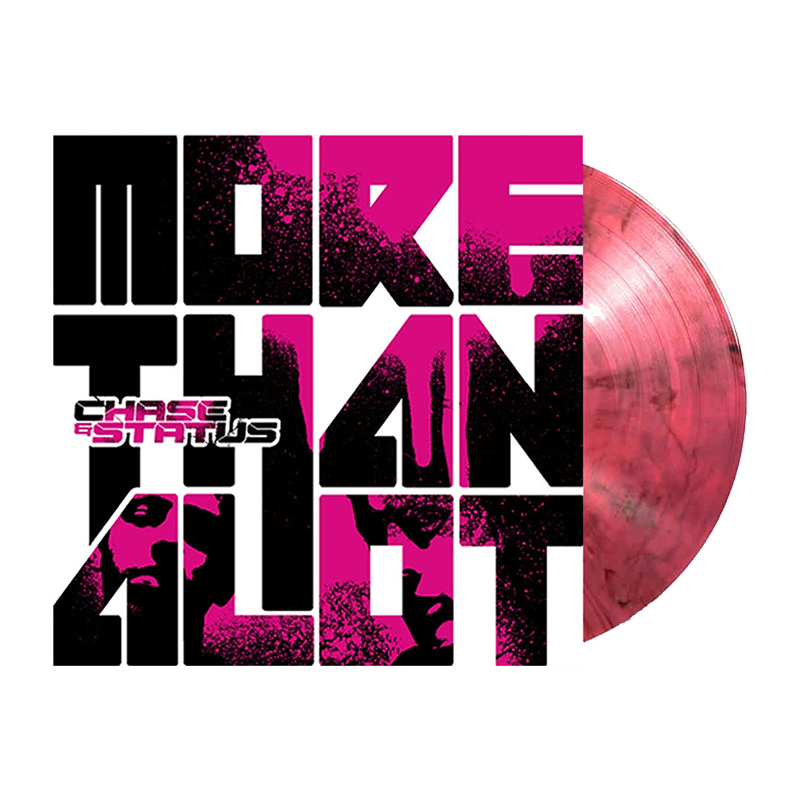 Chase and Status - More Than A Lot: Limited Pink & Black Marbled Vinyl 2LP [NAD22]