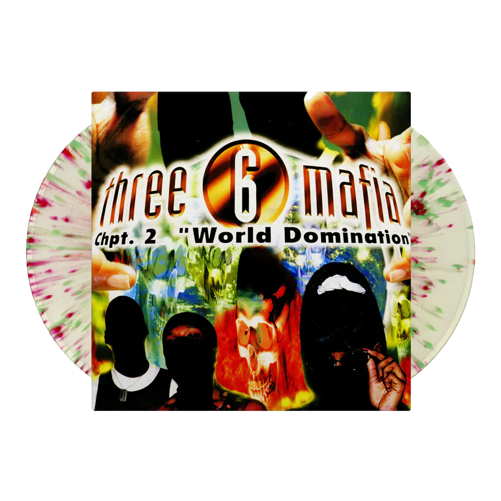 Three 6 Mafia - Chpt. 2: World Domination - Limited Edition Splatter Vinyl 2LP