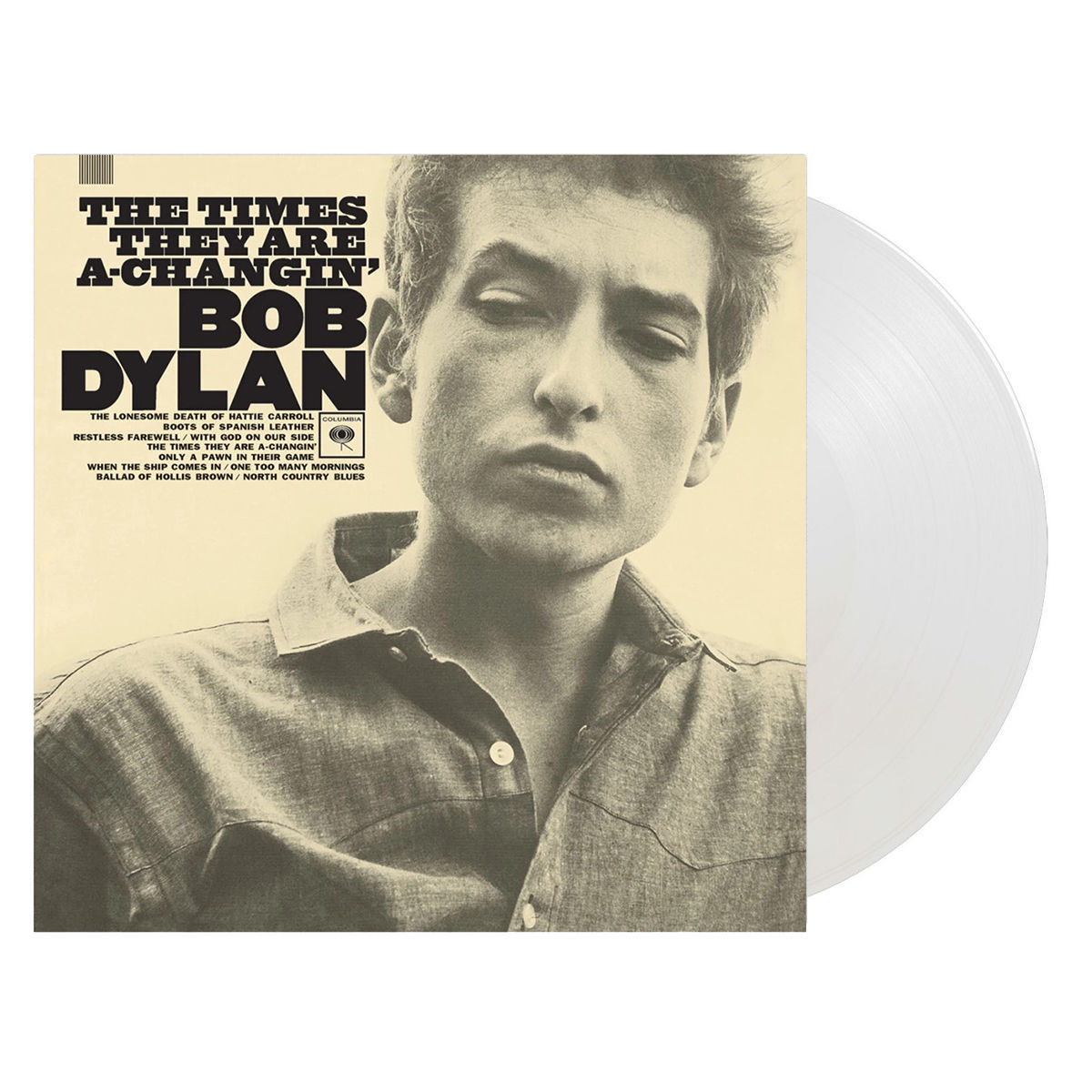 Bob Dylan - The Times They Are A Changin': Limited Edition Clear Vinyl LP