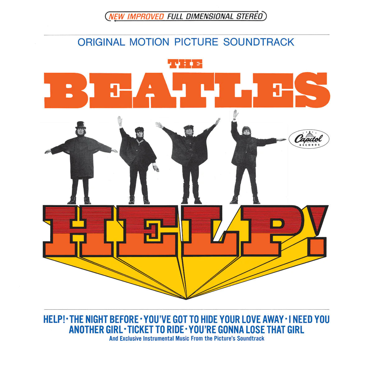 The Beatles - Help (USA Version).