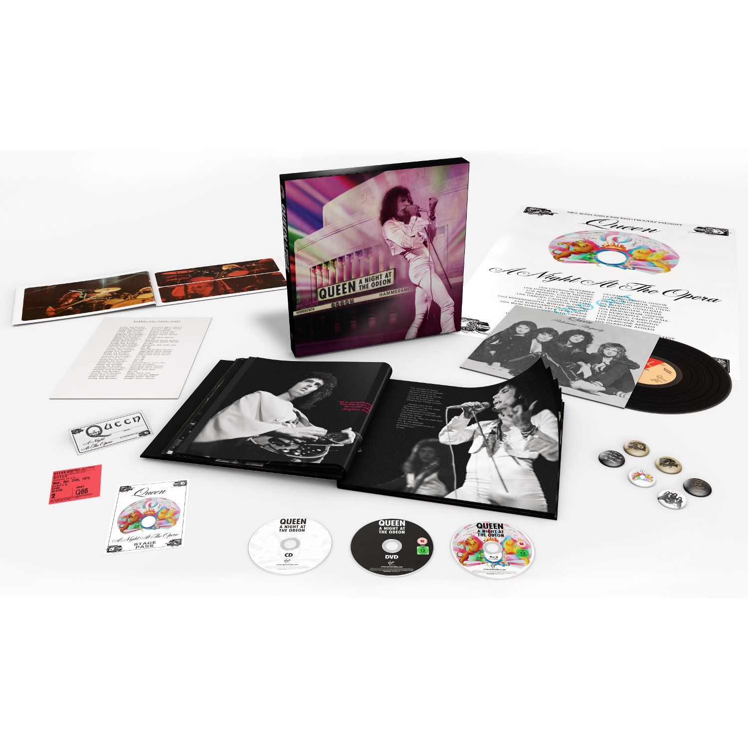 Queen - A Night At The Odeon - Hammersmith 1975 (Super Deluxe Box Set)