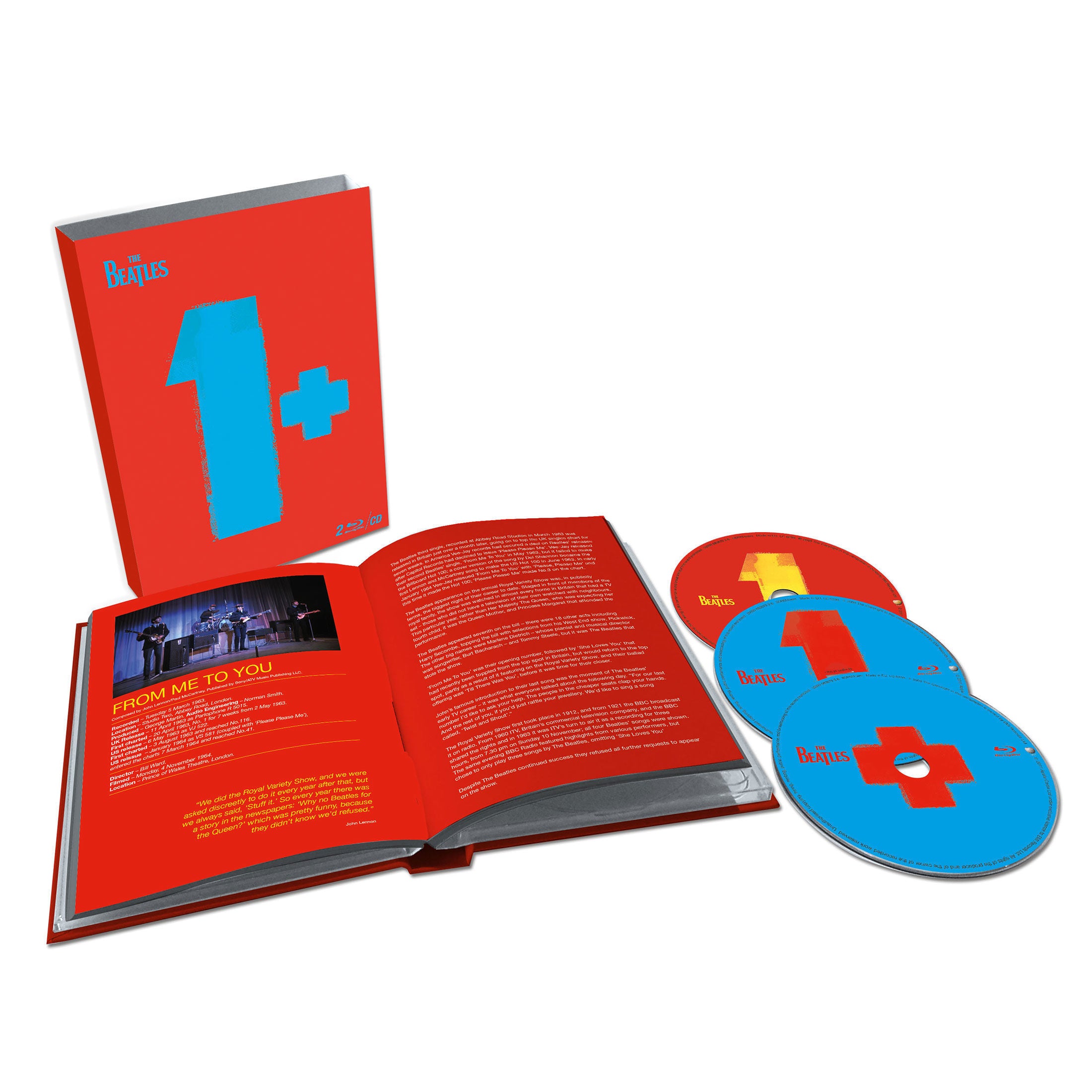 The Beatles - 1+ (2015 CD & 2 x Blu-ray)