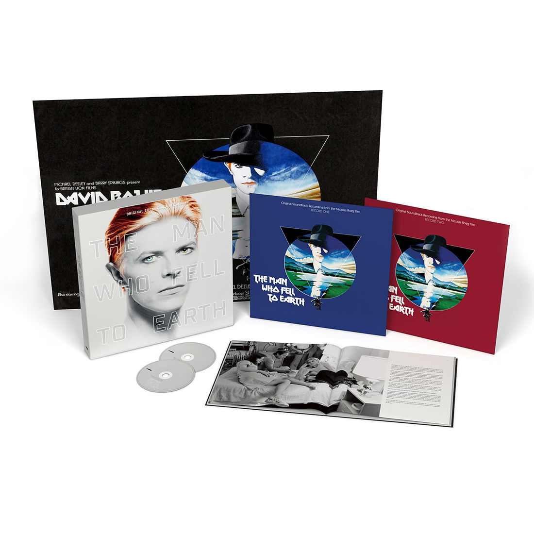 David Bowie, Various Artists - The Man Who Fell To Earth (Original Soundtrack): Deluxe Vinyl + CD Box Set