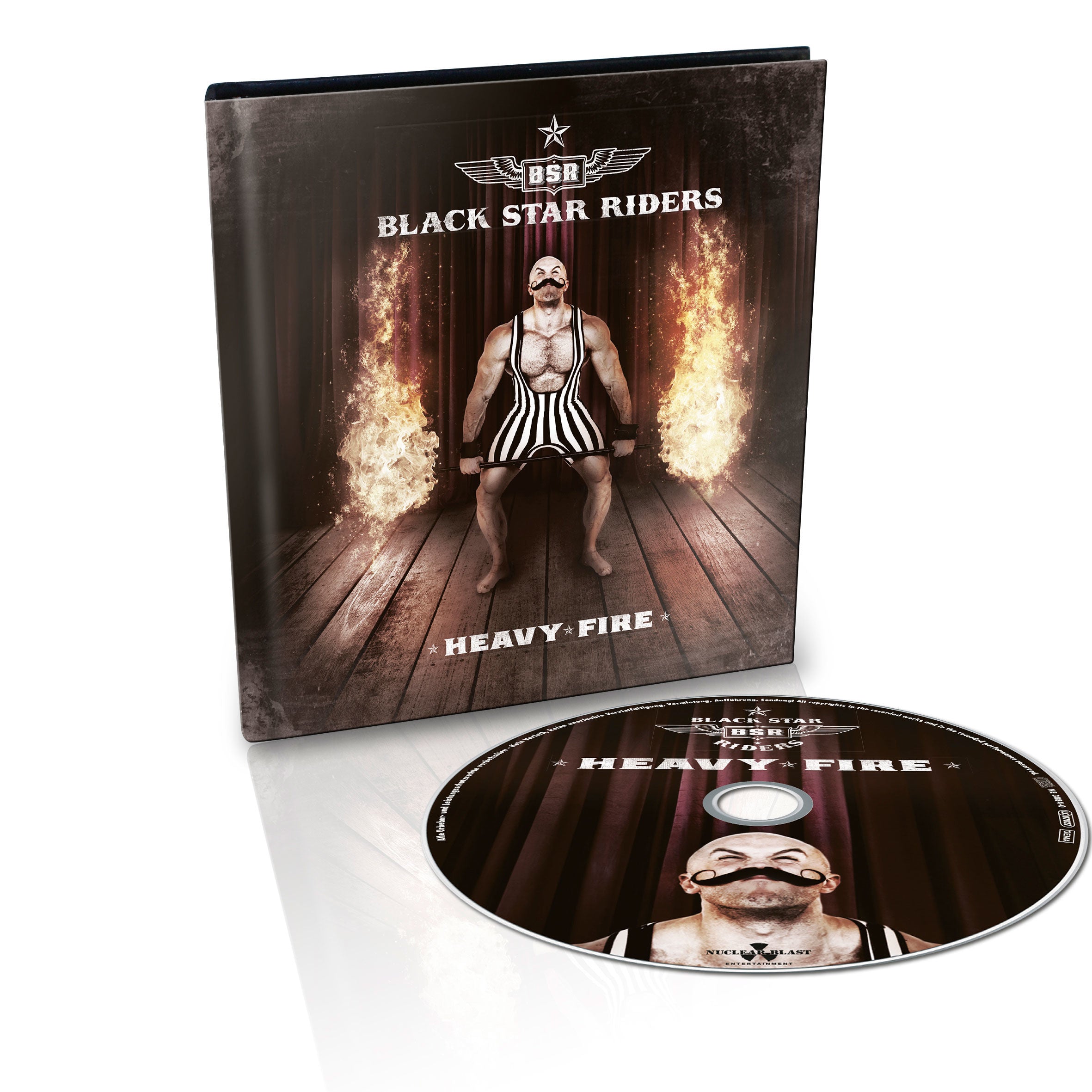 Black Star Riders - Heavy Fire: Ltd. Edition Embossed Digibook