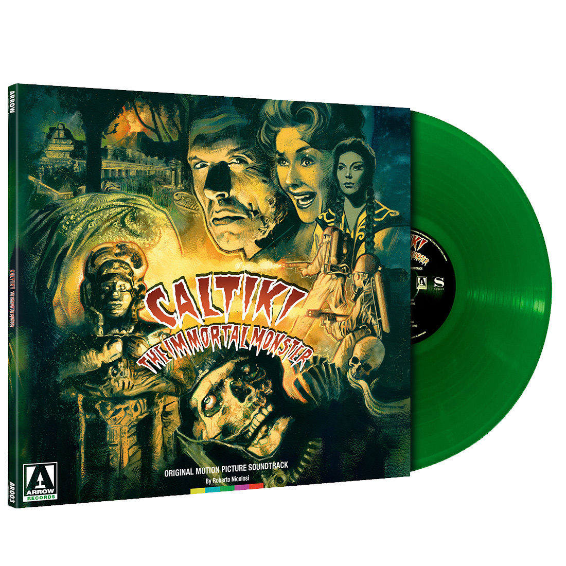 Caltiki The Immortal Monster: Green Vinyl LP