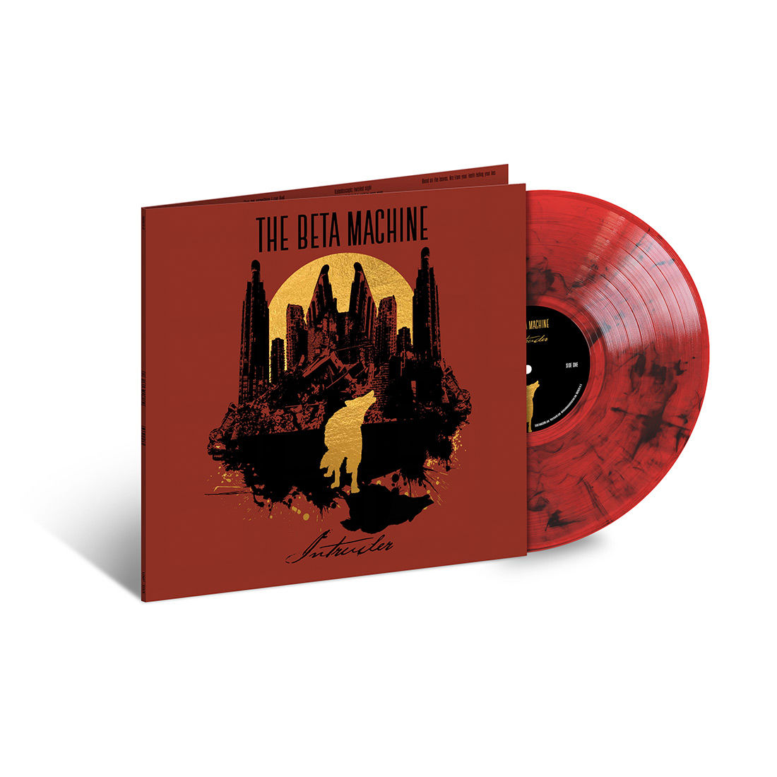 The Beta Machine - Intruder: Red + Black Swirl Vinyl LP