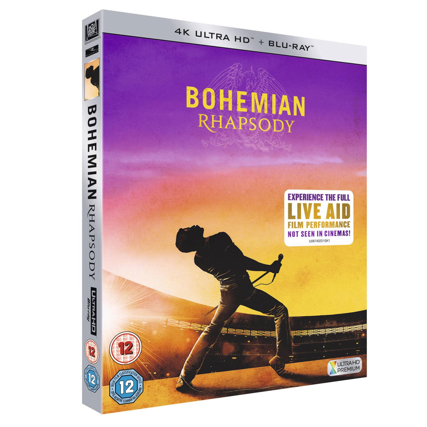 Bohemian Rhapsody (Blu-ray + DVD + Digital 2018) New/Sealed