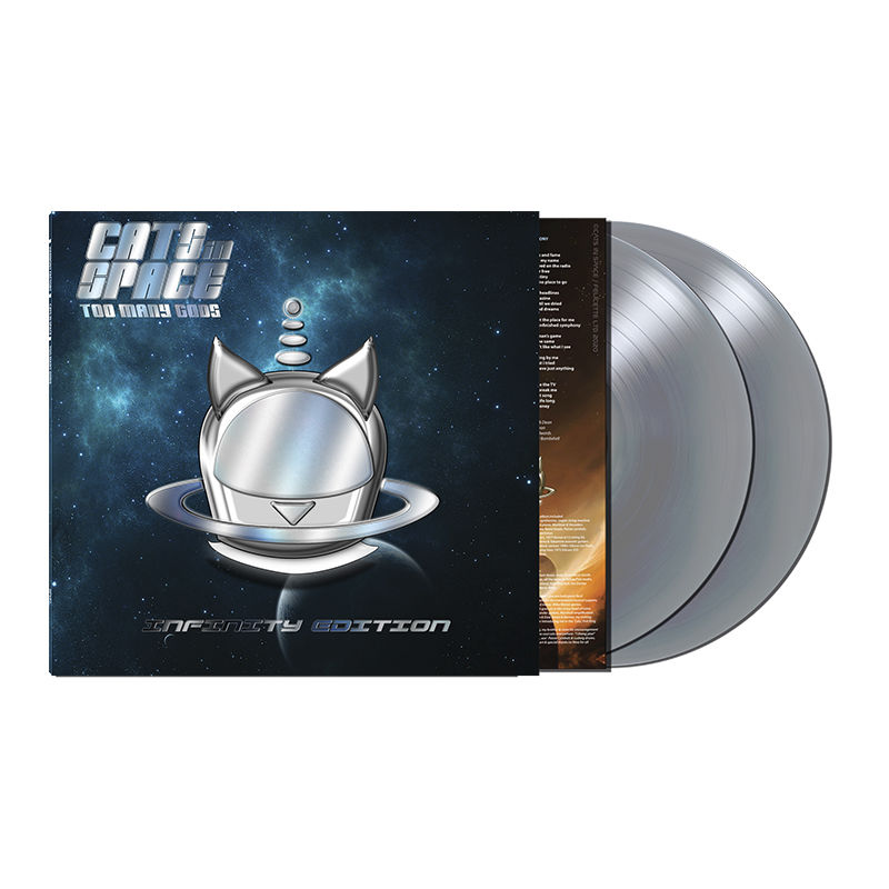 Cats In Space - Too Many Gods - Infinity Edition: Limited Silver Vinyl 2LP