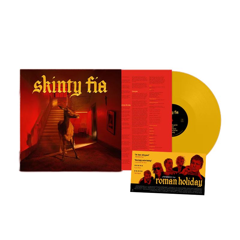Skinty Fia: Limited Edition Yellow Vinyl LP + Exclusive Roman Holiday Postcard