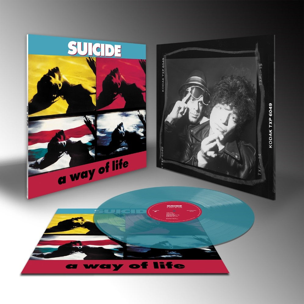 Suicide - A Way Of Life (2023 Remaster): Transparent Blue Vinyl LP