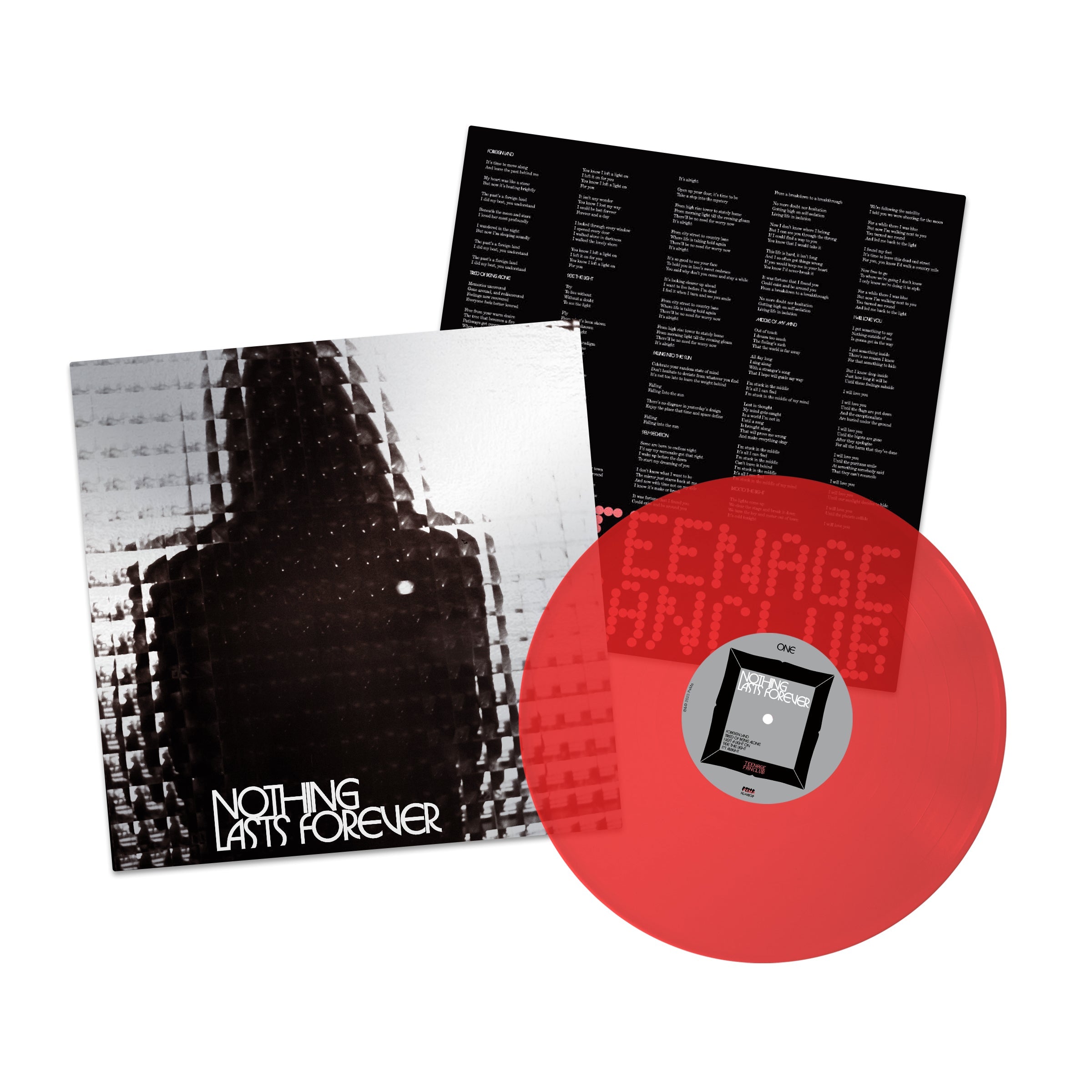 Nothing Lasts Forever: Limited Translucent Red Vinyl LP + Exclusive Signed Print