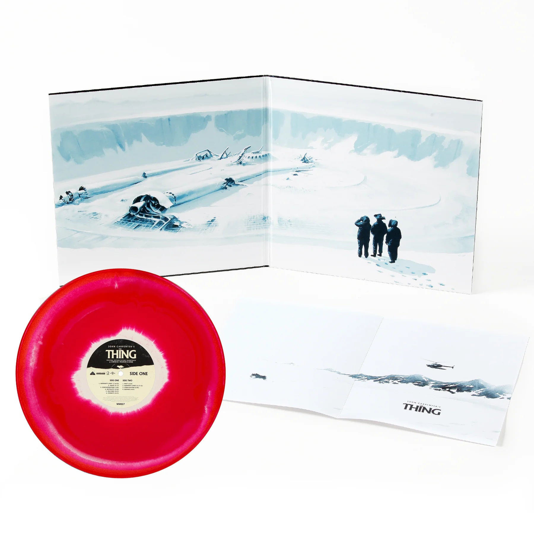 Ennio Morricone - The Thing (Original Soundtrack): Limited Edition Alien Bone + Blood Colour Vinyl LP 