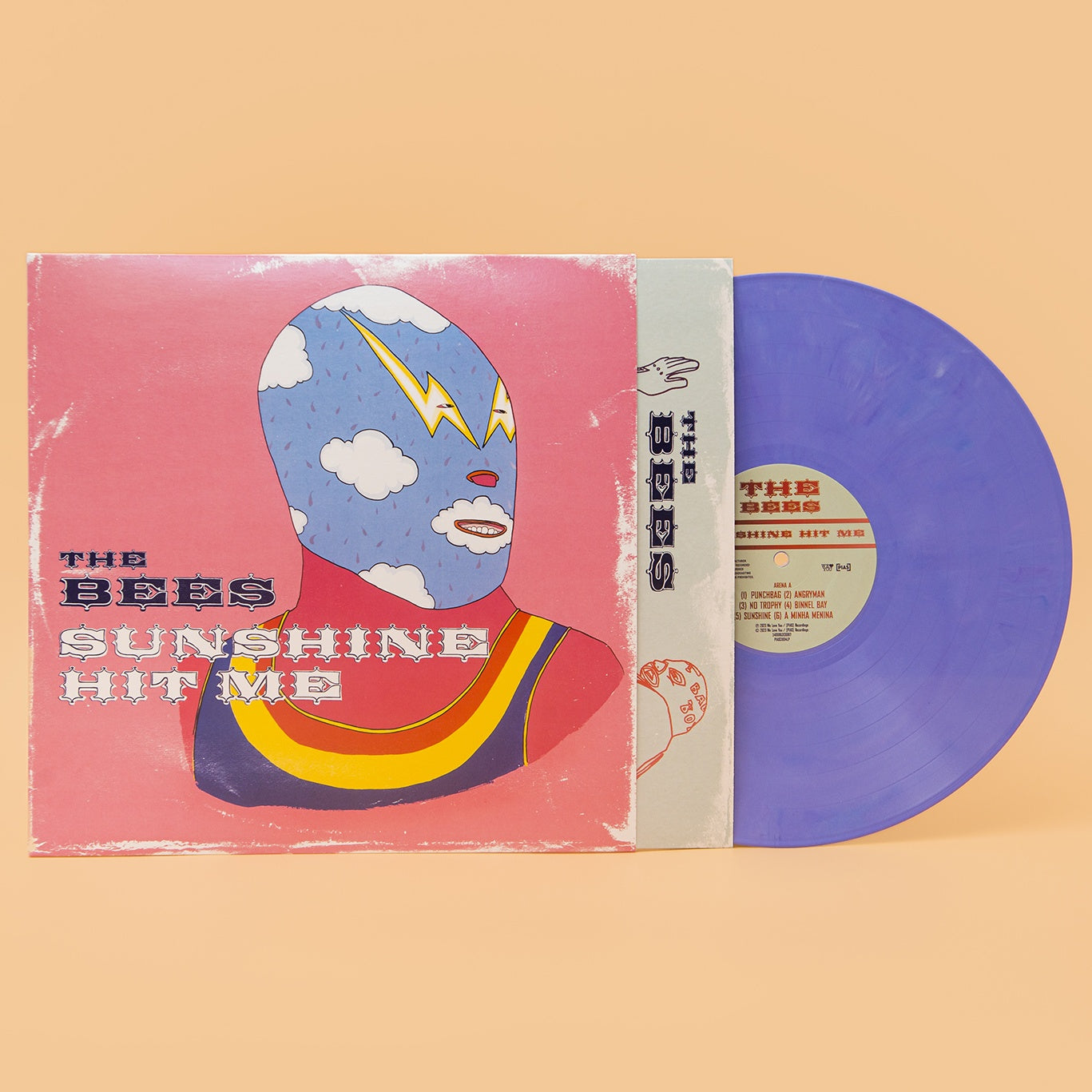 The Bees - Sunshine Hit Me: Limited Mask Blue Vinyl LP