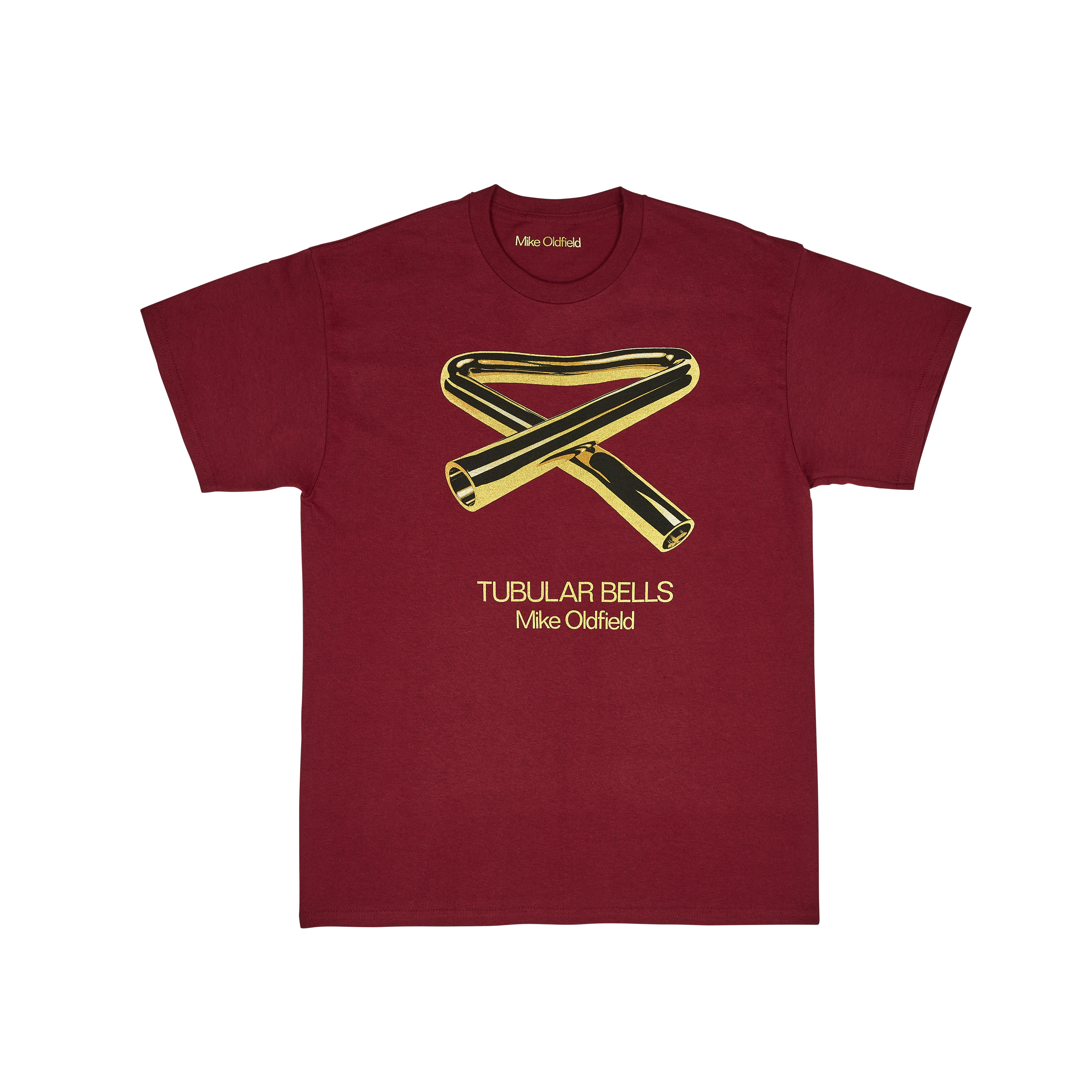 Mike Oldfield - Official Tubular Bells Anniversary T-shirt (Maroon)