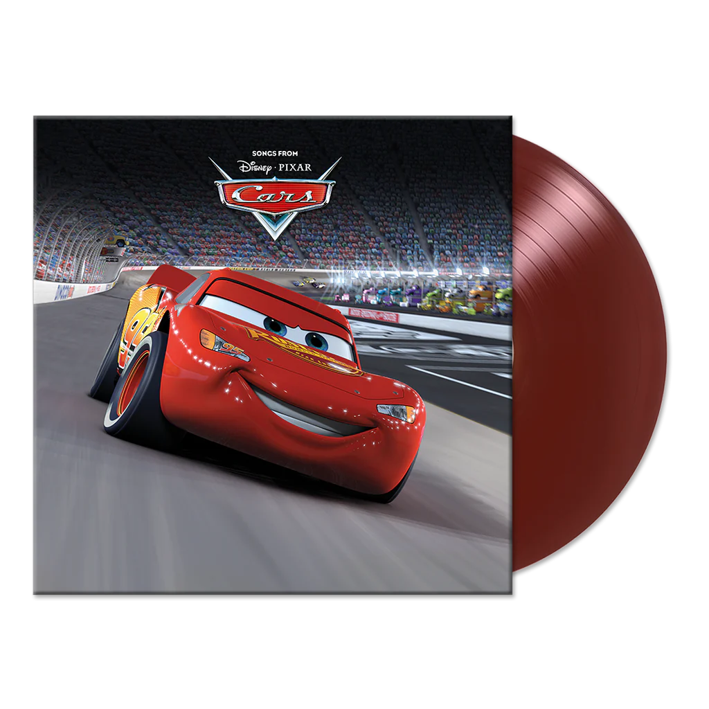 Various Artists - Songs From Cars: Limited Edition Disney 100 Dark Red Vinyl LP