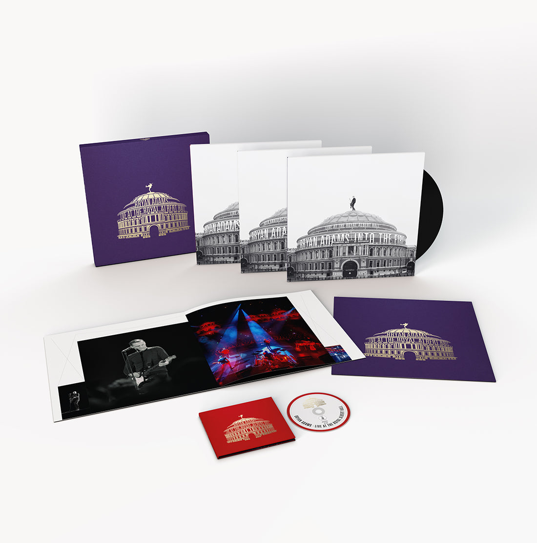 Bryan Adams - Live At The Royal Albert Hall: Vinyl 4LP Boxset + Blu-Ray