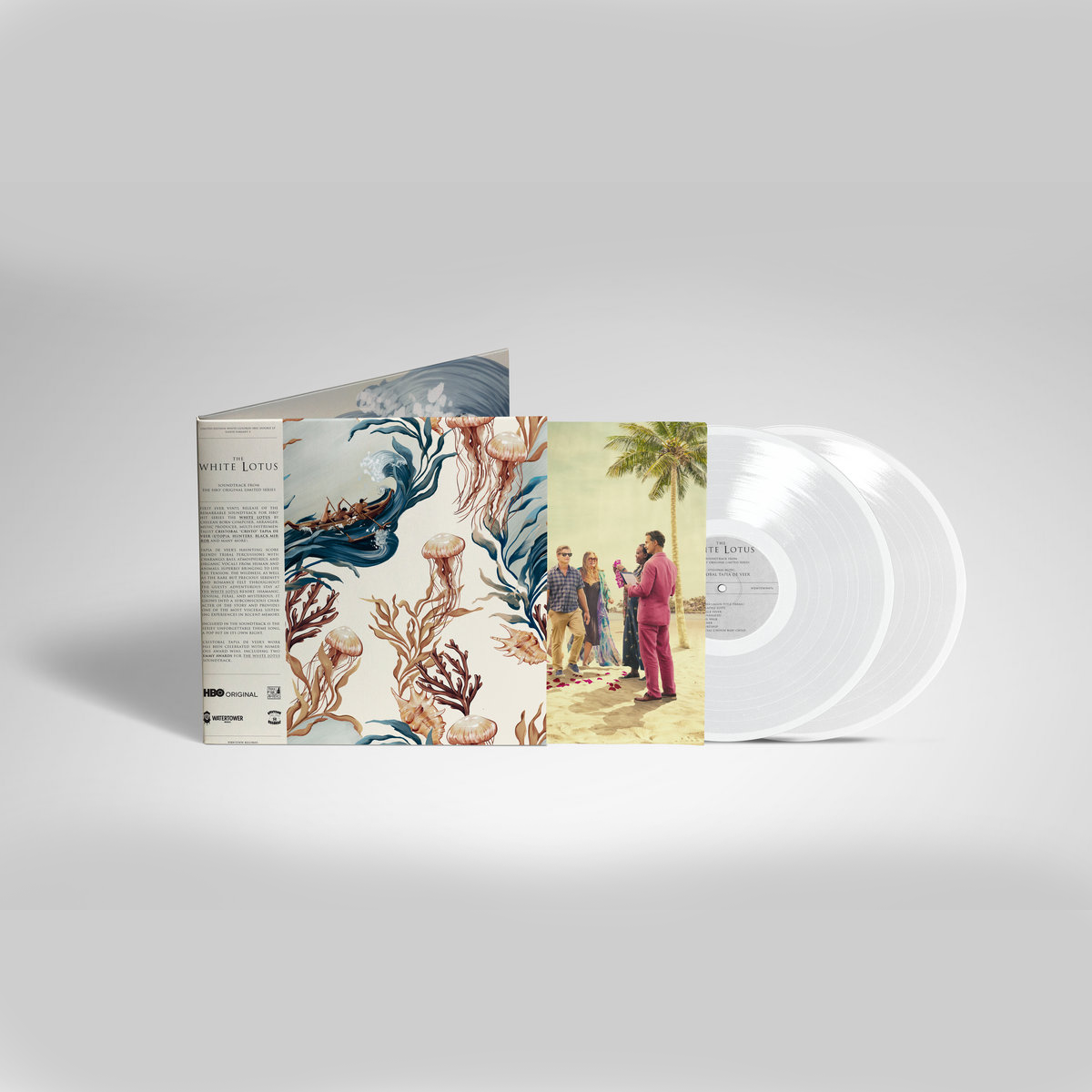 Cristobal Tapia De Veer - The White Lotus (Soundtrack From The HBO Original Limited Series): Variant 3 White Vinyl 2LP