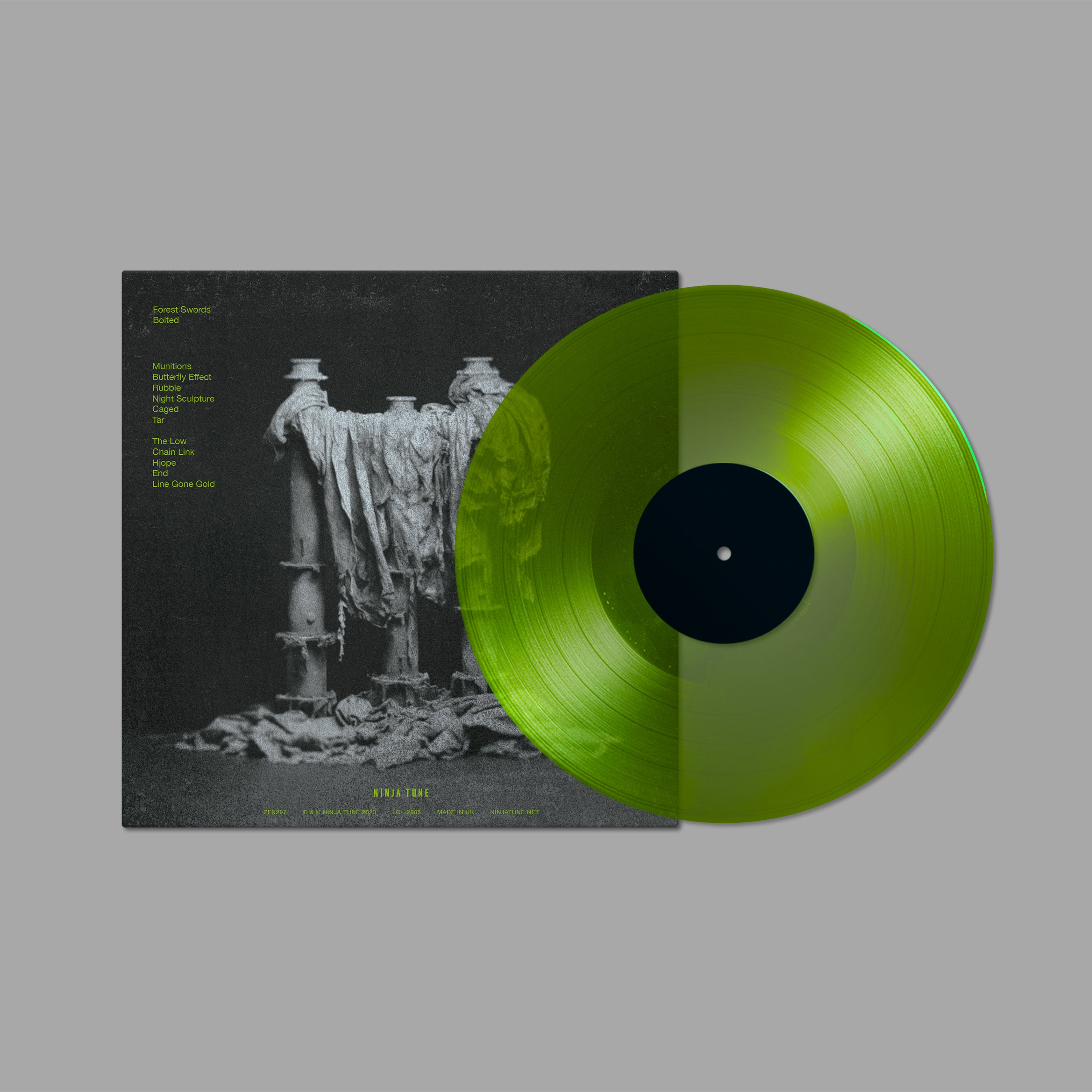 Forest Swords - Bolted: Translucent Algae Green Vinyl LP