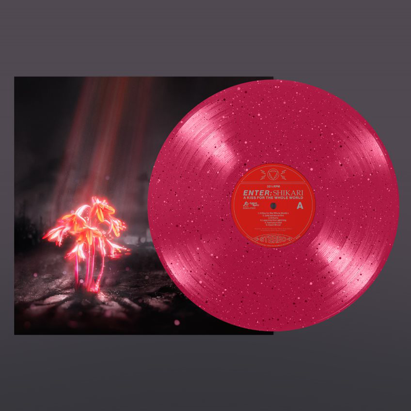 A Kiss For The Whole World: Limited Pink Sparkle Vinyl LP + Signed Print