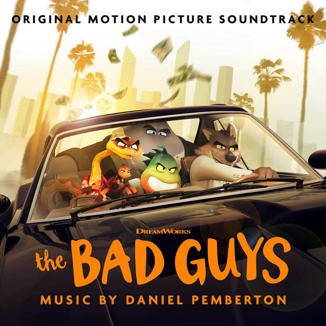 Daniel Pemberton - Bad Guys (OST): Limited Yellow/Orange Marble Vinyl LP