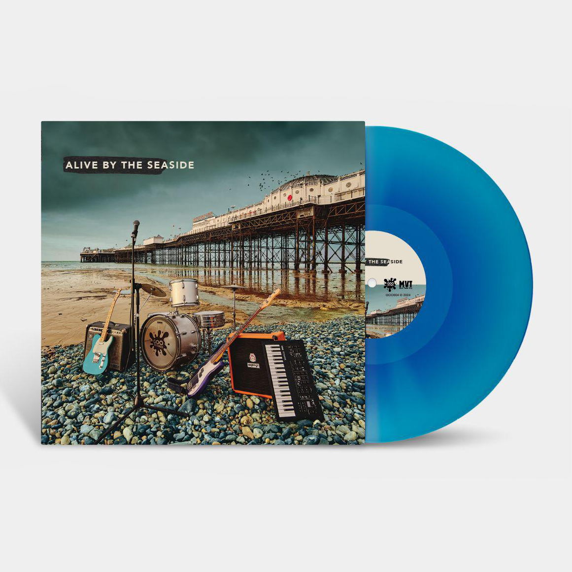 Various Artists - Alive By The Seaside: Limited 'Clear Blue Sea' Vinyl LP