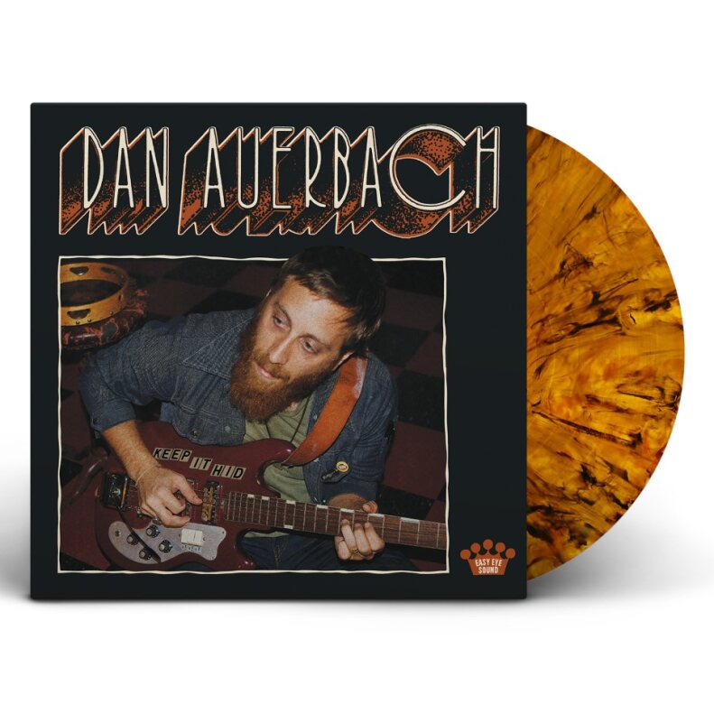 Dan Auerbach - Keep It Hid: Limited Black + Orange Marble Vinyl LP