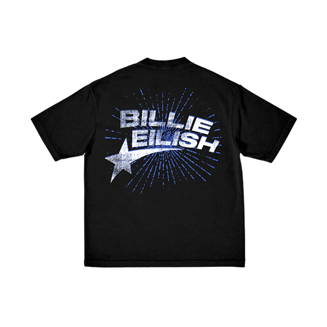 Billie Eilish - Shooting Star Black T-Shirt