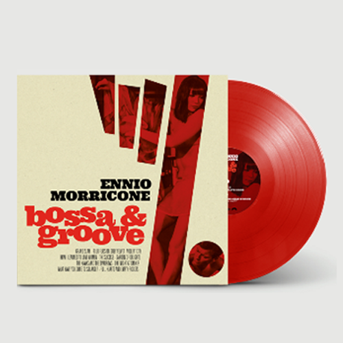 Ennio Morricone - Bossa & Groove: Limited Clear Red Vinyl LP