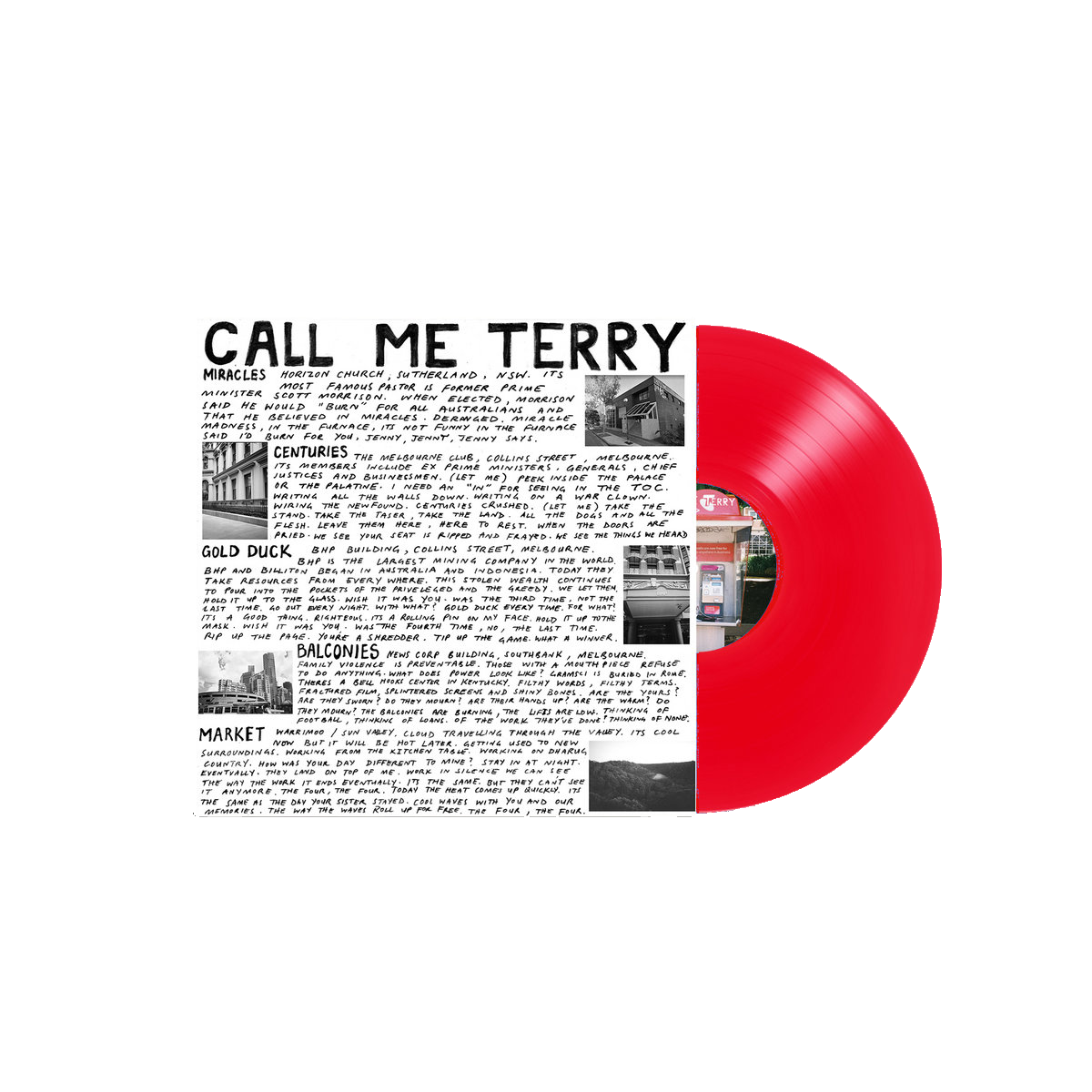 Terry - Call Me Terry: Red Vinyl LP