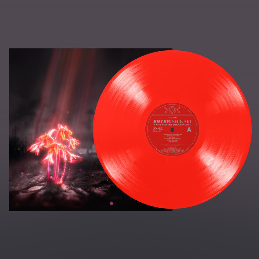 A Kiss For The Whole World: Limited Sunset Colour Vinyl LP + Signed Print