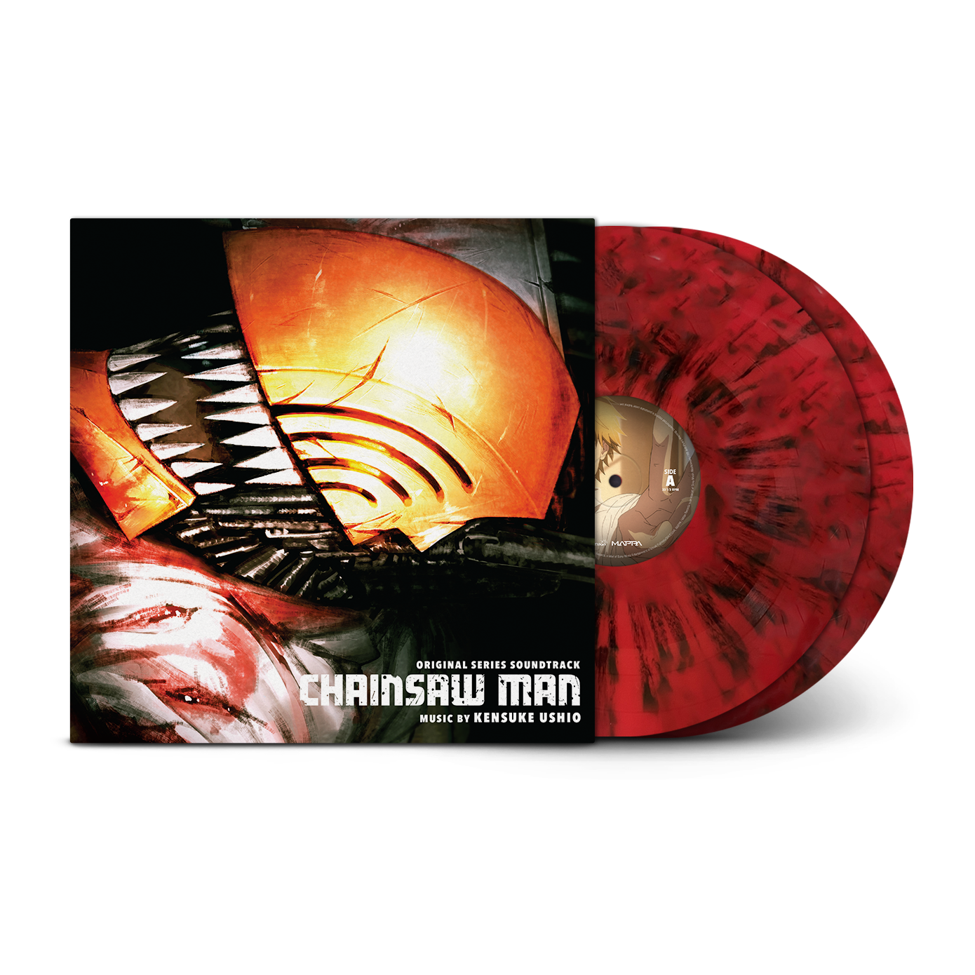 Kensuke Ushio - Chainsaw Man (OST): Limited Red/Black Splatter Vinyl 2LP